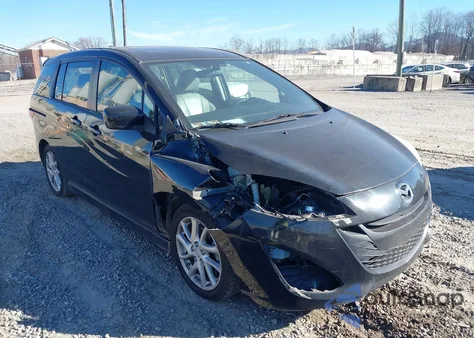 2012 Mazda Mazda5 Touring z USA, uszkodzony, nr VIN JM1CW2CL5C0113010